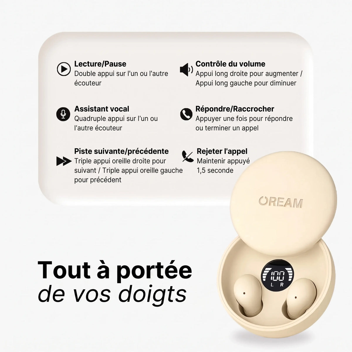 AirFit™  – Écouteurs Ultra-Légers
