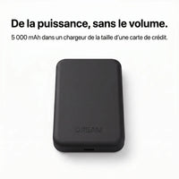 OREAM Halo — batterie magnétique sans fil